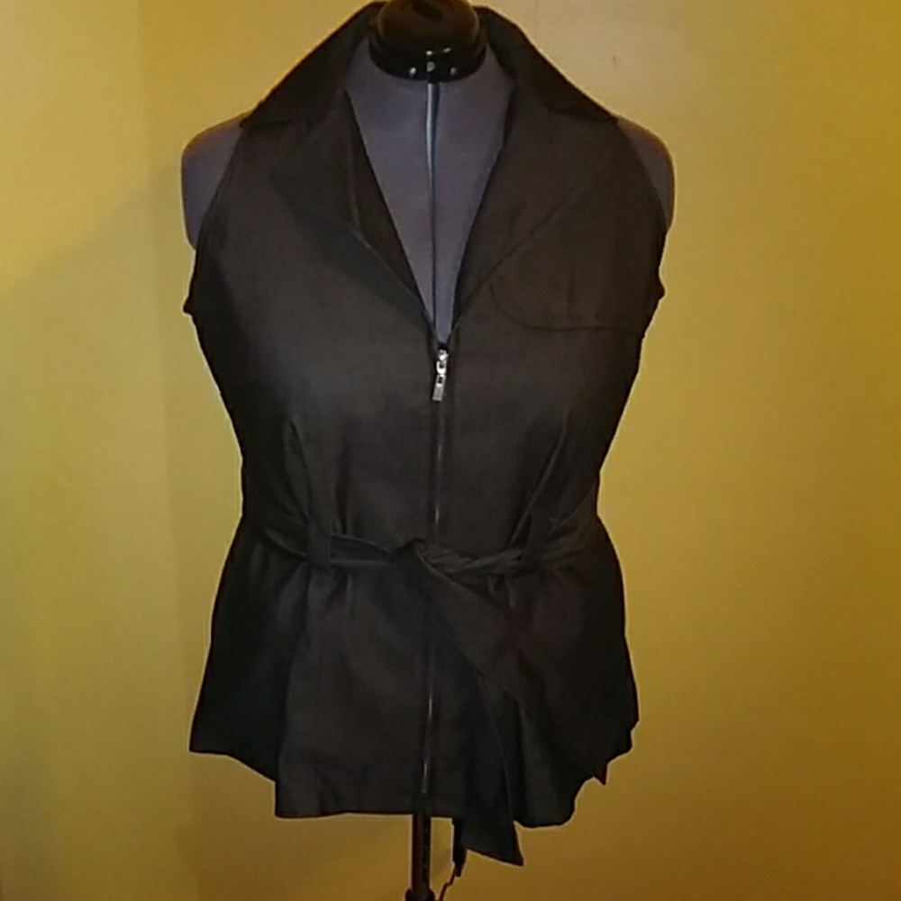 2pc Jean capri outfit
